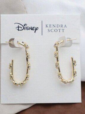 Kendra Scott Disney Mickey & Minnie Hoop Earrings Gold